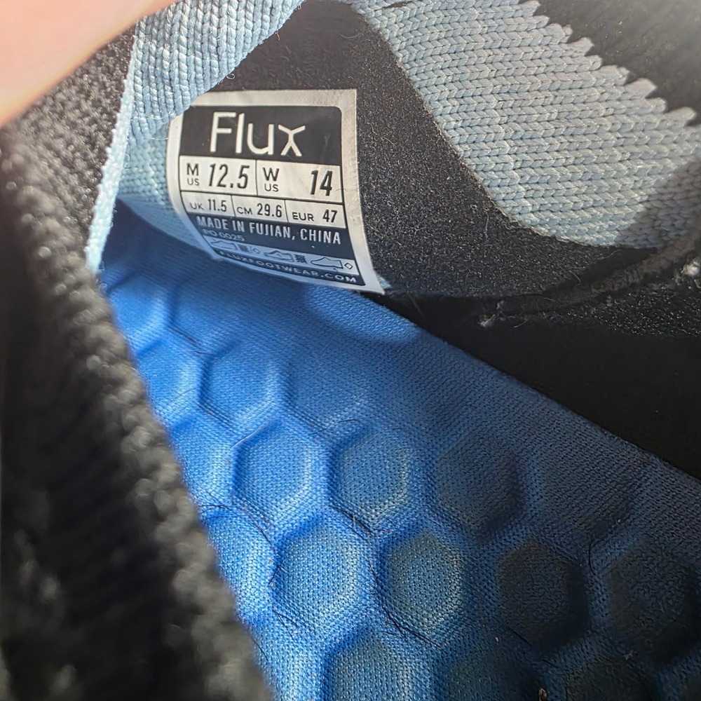 Mens Flux Black Athletic Running Shoes Camo Lightweight Size US 12.5 - Picture 8 of 8